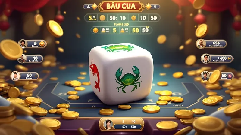 Hướng dẫn quy luật bầu cua xoay vòng gồm các bước