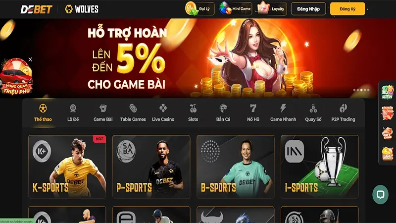Tổng quan chi tiết ông hoàng nhà cái Debet